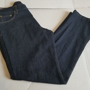 LRL Ralph Lauren Jeans Co Womens Dark Blue Wash Modern Denim Jeans 34X30 sz 8